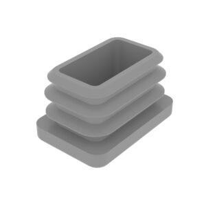 20x30 Mm Profil İçin Kademeli İçe Geçme Profil Tapası