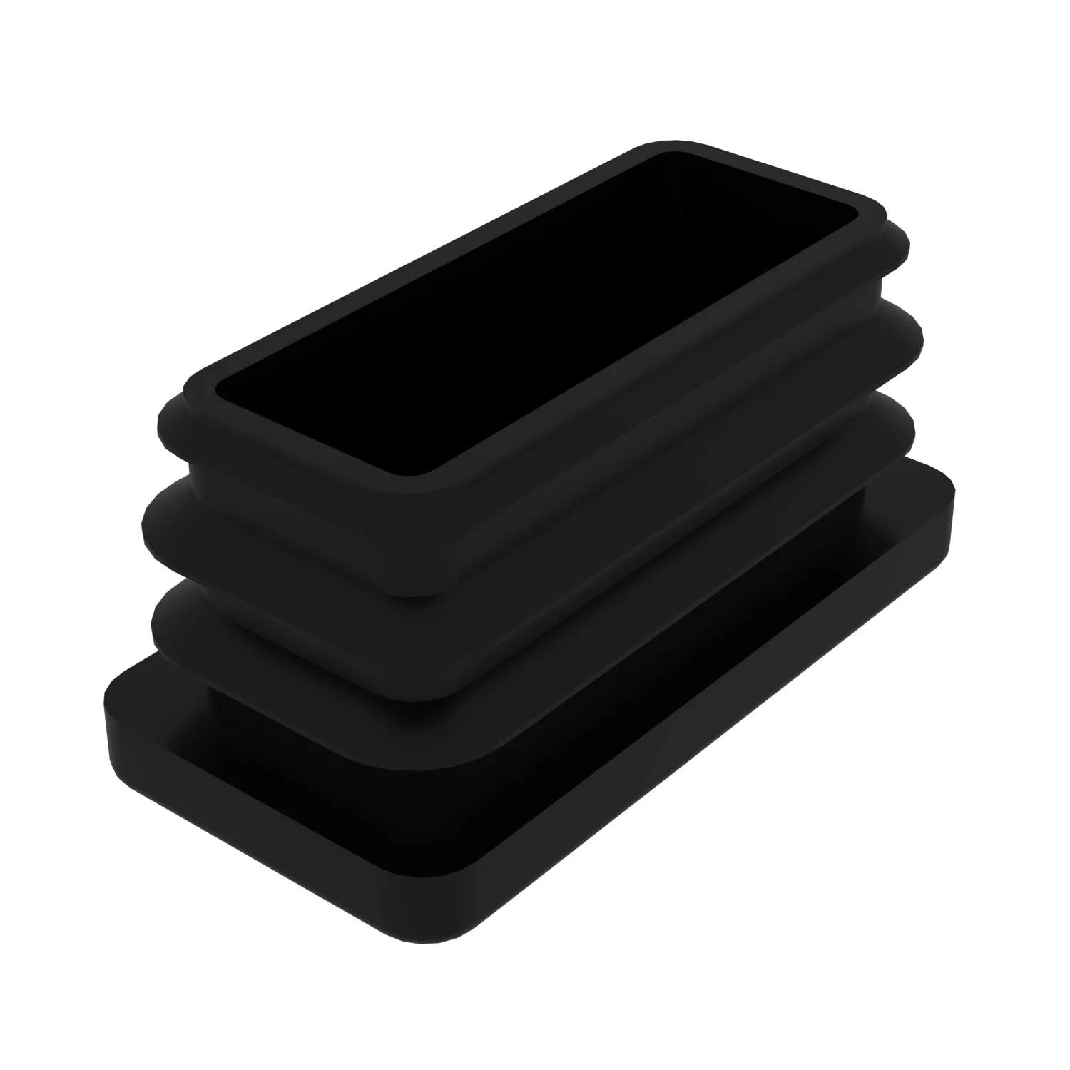 20x40 Mm Profil İçin Kademeli İçe Geçme Profil Tapası