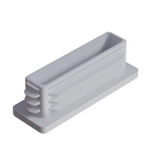 20x60 Mm Profil İçin Kademeli İçe Geçme Profil Tapası