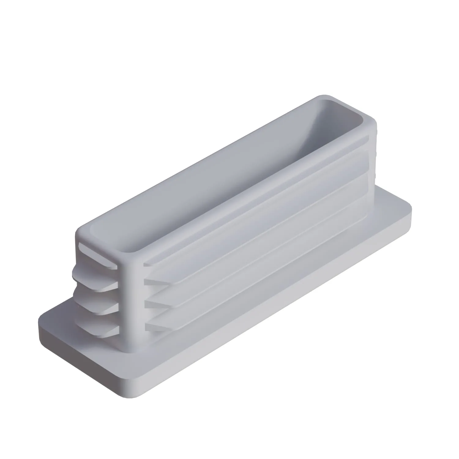 20x60 Mm Profil İçin Kademeli İçe Geçme Profil Tapası