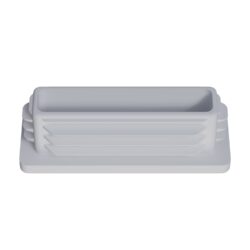 20x60 Mm Profil İçin Kademeli İçe Geçme Profil Tapası