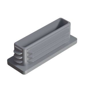 20x60 Mm Profil İçin Kademeli İçe Geçme Profil Tapası