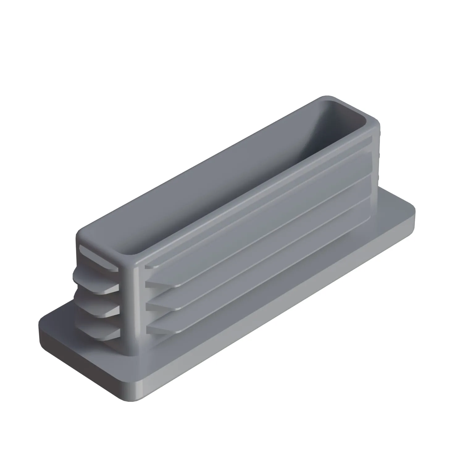 20x60 Mm Profil İçin Kademeli İçe Geçme Profil Tapası