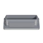 20x60 Mm Profil İçin Kademeli İçe Geçme Profil Tapası