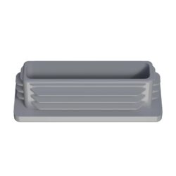 20x60 Mm Profil İçin Kademeli İçe Geçme Profil Tapası