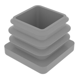 25x25 Mm Profil İçin Kademeli İçe Geçme Profil Tapası