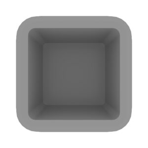 25x25 Mm Profil İçin Kademeli İçe Geçme Profil Tapası