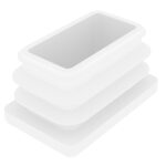 20x40 Mm Profil İçin Kademeli İçe Geçme Profil Tapası