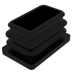 25x40 Mm Profil İçin Kademeli İçe Geçme Profil Tapası