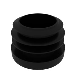 25  Mm Kademeli İç Profil Tapası Siyah-4.jpg