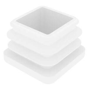 30x30 Mm Profil İçin Kademeli İçe Geçme Profil Tapası