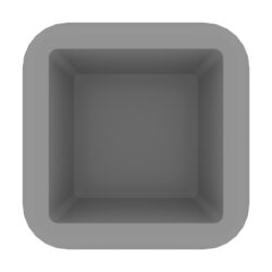 30x30 Mm Profil İçin Kademeli İçe Geçme Profil Tapası