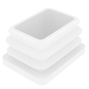 30x40 Mm Profil İçin Kademeli İçe Geçme Profil Tapası