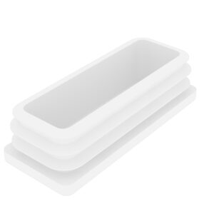 40x100 Mm Profil İçin Kademeli İçe Geçme Profil Tapası