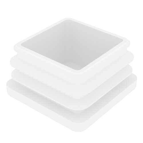 40x40 Mm Profil İçin Kademeli İçe Geçme Profil Tapası