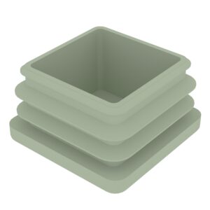 40x40 Mm Profil İçin Kademeli İçe Geçme Profil Tapası