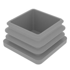 40x40 Mm Profil İçin Kademeli İçe Geçme Profil Tapası