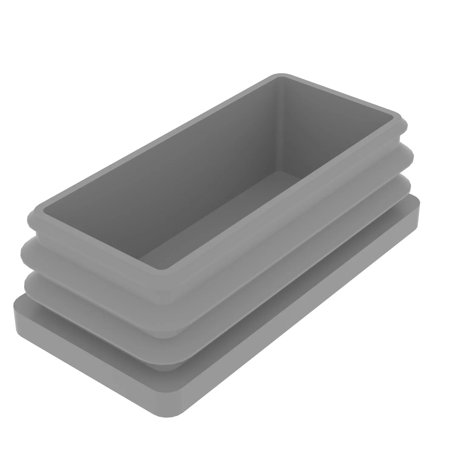 40x80 Mm Profil İçin Kademeli İçe Geçme Profil Tapası