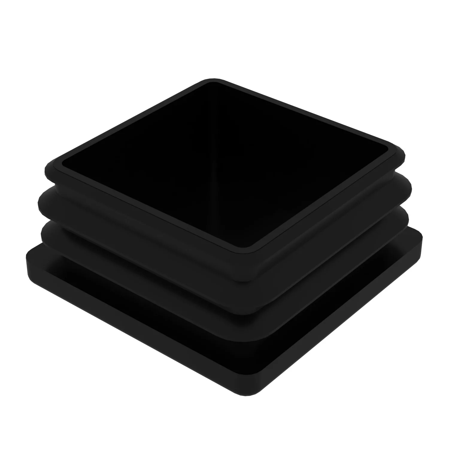 50x50 Mm Profil İçin Kademeli İçe Geçme Profil Tapası 50x50 Mm Profil İçin Kademeli İçe Geçme Profil Tapası