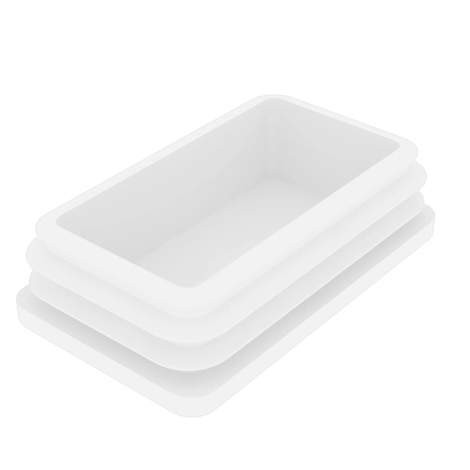 60x100 Mm Profil İçin Kademeli İçe Geçme Profil Tapası