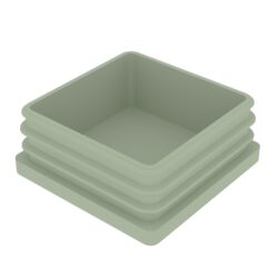 60x60 Mm Profil İçin Kademeli İçe Geçme Profil Tapası