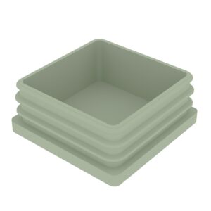 60x60 Mm Profil İçin Kademeli İçe Geçme Profil Tapası