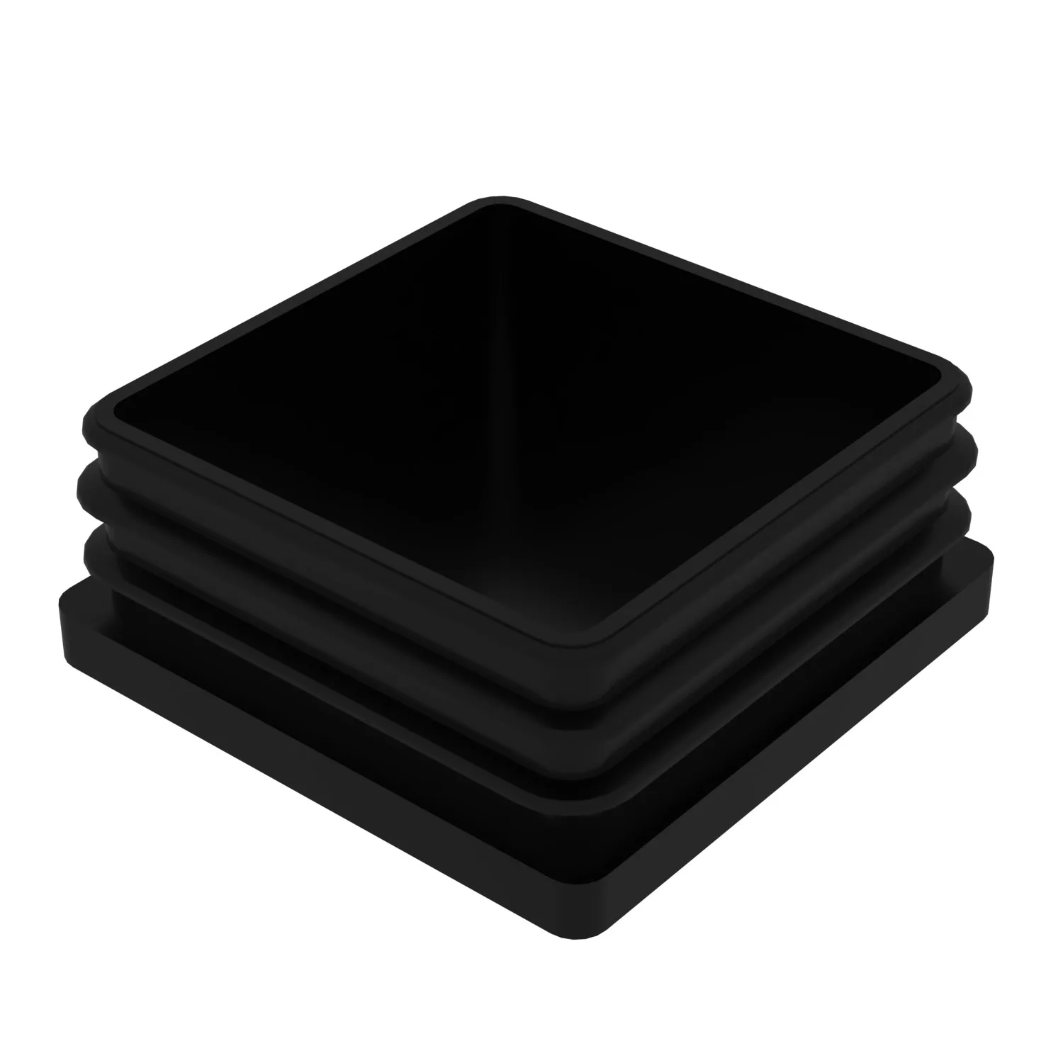 60x60 Mm Profil İçin Kademeli İçe Geçme Profil Tapası