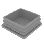 70x70 Mm Profil İçin Kademeli İçe Geçme Profil Tapası