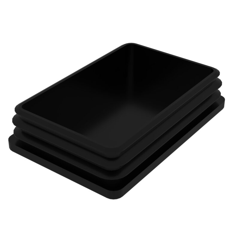 80x120 Mm Profil İçin Kademeli İçe Geçme Profil Tapası
