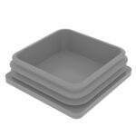 90x90 Mm Profil İçin Kademeli İçe Geçme Profil Tapası