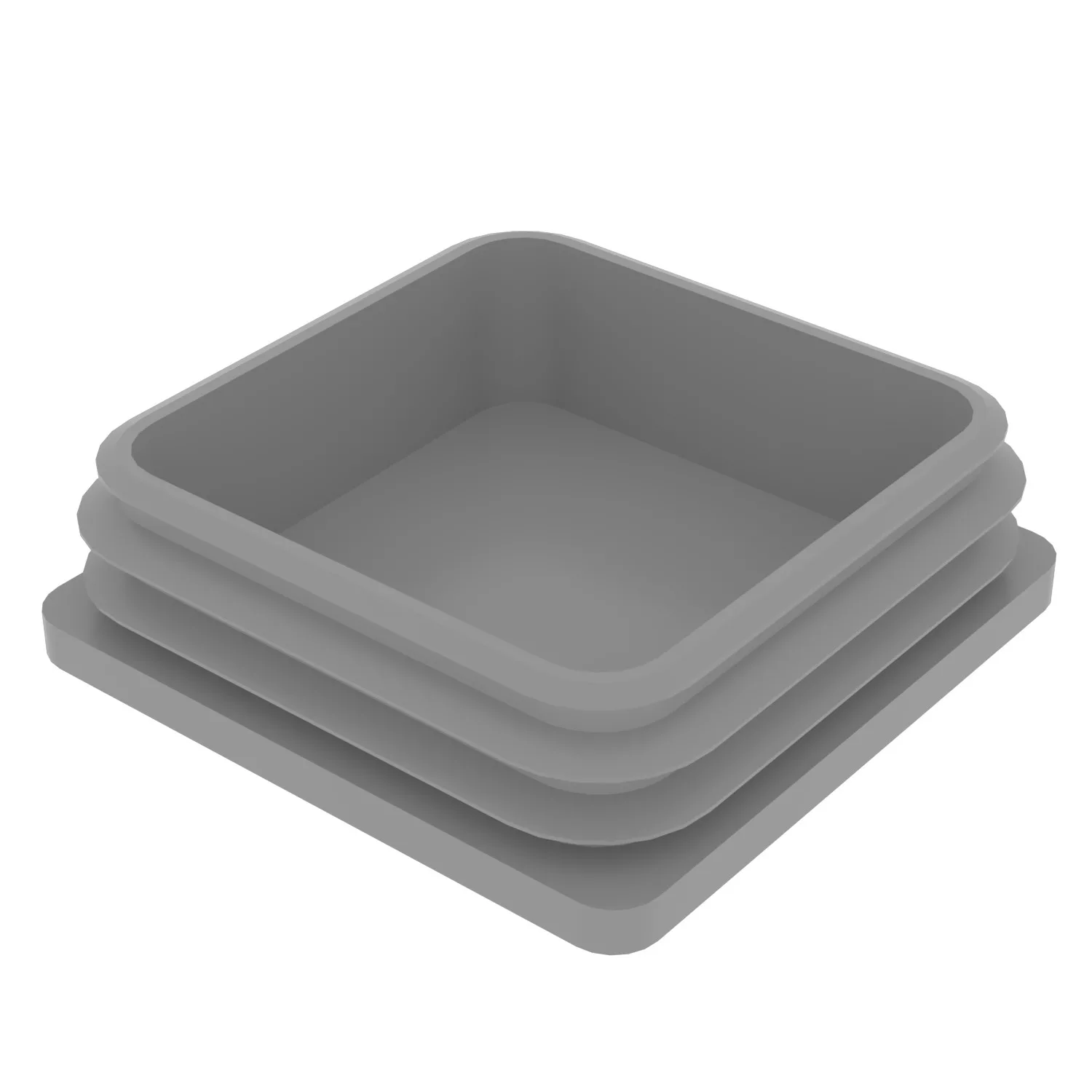 90x90 Mm Profil İçin Kademeli İçe Geçme Profil Tapası