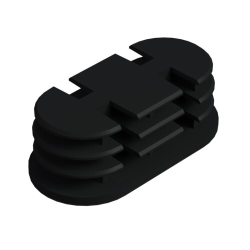 25x50 Mm Elips Kademeli Profil Tapası Siyah-1.jpg