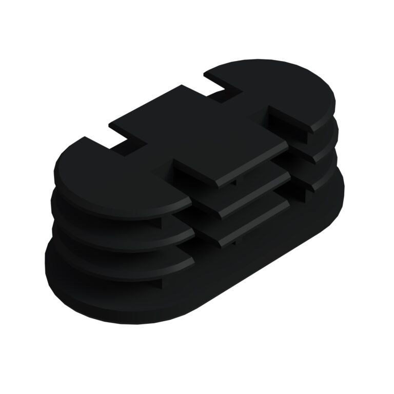 25x50 Mm Elips Kademeli Profil Tapası Siyah-1.jpg