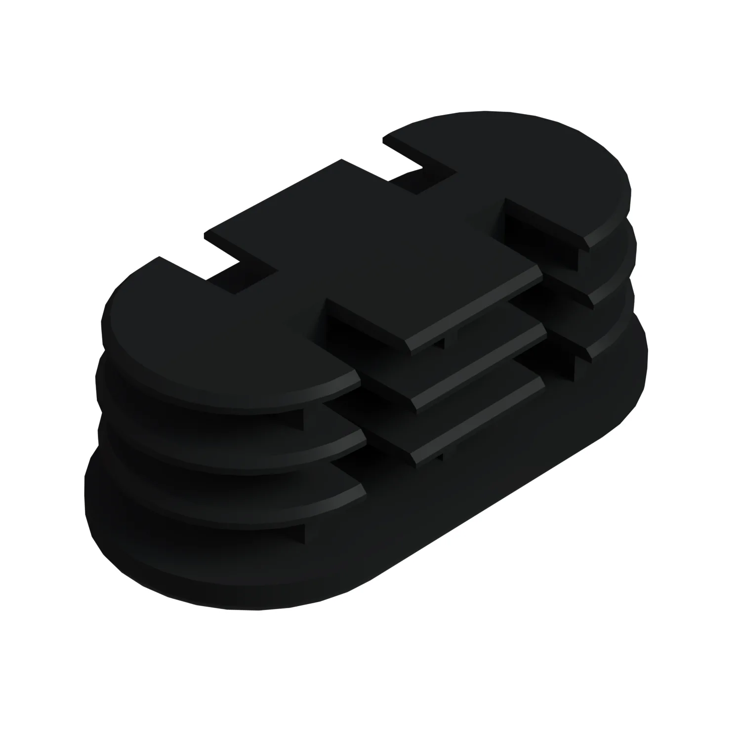 20x40 Mm Elips Kademeli Profil Tapası Siyah-1.jpg 20x40 Mm Elips Kademeli Profil Tapası Siyah-1.jpg