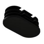 20x40 Mm Elips Kademeli Profil Tapası Siyah-3.jpg