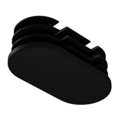 25x50 Mm Elips Kademeli Profil Tapası Siyah-3.jpg