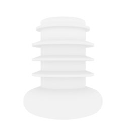 21 Mm Kademeli İç Profil Pabucu Beyaz-2.jpg