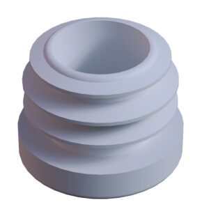 25 Mm Kademeli İç Profil Papucu Ral9016 Beyaz-1.jpg