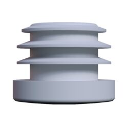 25 Mm Kademeli İç Profil Papucu Ral9016 Beyaz-2.jpg