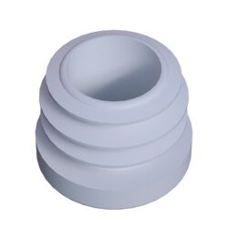 25 Mm Kademeli İç Profil Papucu Ral9016 Beyaz-4.jpg