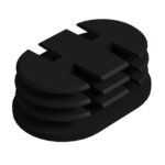 32x50 Mm Elips Kademeli Profil Tapası Ral Siyah-1.jpg