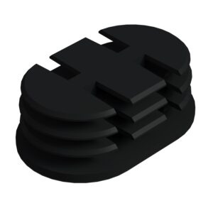 32x50 Mm Elips Kademeli Profil Tapası Ral Siyah-1.jpg