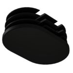 32x50 Mm Elips Kademeli Profil Tapası Ral Siyah-3.jpg