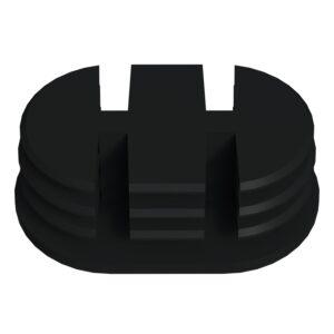 32x50 Mm Elips Kademeli Profil Tapası Ral Siyah-4.jpg