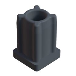 20x20 Mm Plastik Rotil Gövdesi M8 Gri-1.jpg