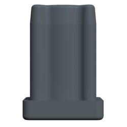 20x20 Mm Plastik Rotil Gövdesi M8 Gri-2.jpg