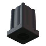 20x20 Mm Plastik Rotil Gövdesi M8 Gri-3.jpg