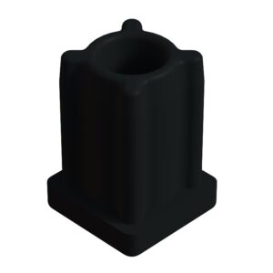 20x20 Mm Plastik Rotil Gövdesi M8 Siyah-1.jpg