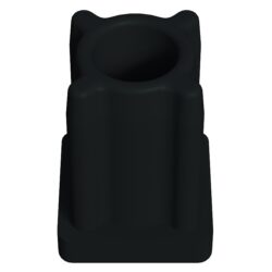 20x20 Mm Plastik Rotil Gövdesi M8 Siyah-4.jpg