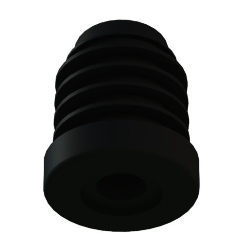 25 Mm Kademeli Plastik Rotil Gövdesi M8 Siyah-3.jpg